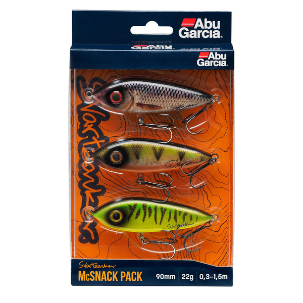 Ensemble Abu Garcia Svartzonker McSnack (3 pièces)