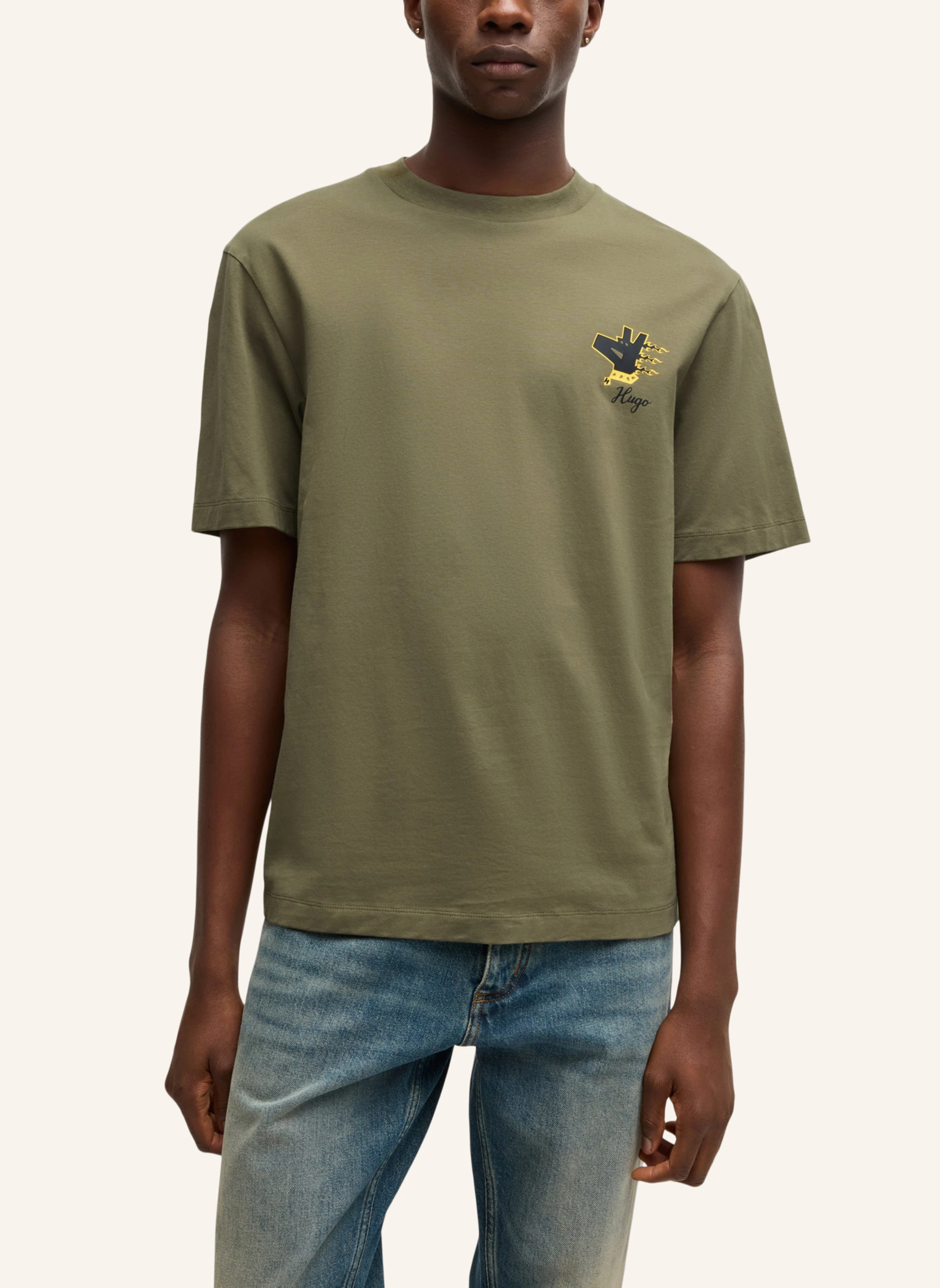 HUGO T-Shirt NAGULOP Relaxed Fit