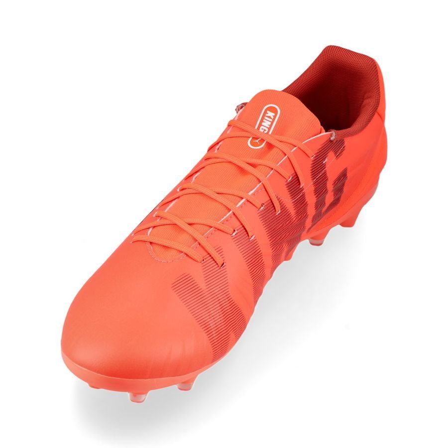 PUMA King Match MG Unlimited - Glowing Red/Blanc/Red Fire