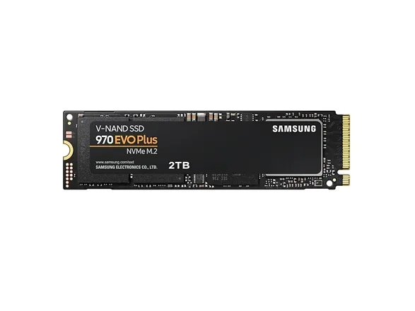 Samsung 970 EVO Plus MZ-V7S2T0BW - SSD - krypteret - 2 TB - intern - M.2 2280 - PCIe 3.0 x4 (NVMe) - buffer: 2 GB - 256-bit AES - TCG Opal Encryption 2.0