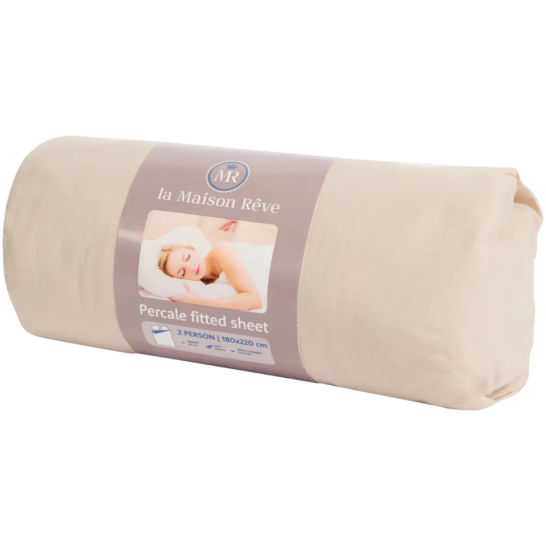 Drap-housse en percale de coton La Maison Rêve