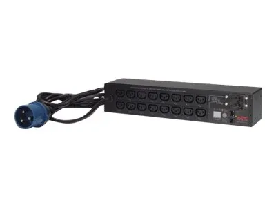 APC Switched Rack PDU AP7922B - Strømfordelingsenhed (rackversion) - AC 230 V - Ethernet 10/100 - input: IEC 60309 32A - output-stikforbindelser: 16 (power IEC 60320 C13) - 2U - 3.66 m ledning - for P/N: SCL400RMJ1U, SCL500RMI1UC, SCL500RMI1UNC, SMTL