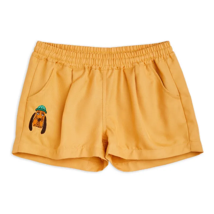 Mini Rodini Short Lyocell Chien | Beige