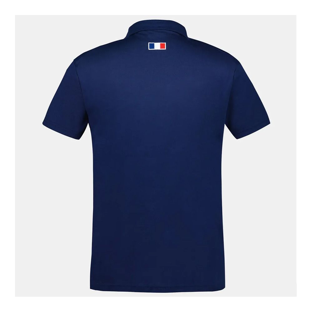 Le Coq Sportif FFR PRESENTATION - Polo Homme bleu fr intense