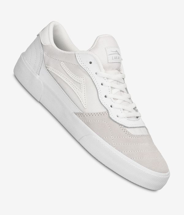 Lakai Cambridge Schuh (white reflective suede)