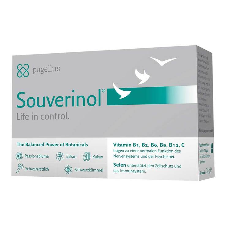 Souverinol Innere Ruhe pflanzliche Balance Kapseln, 60 St