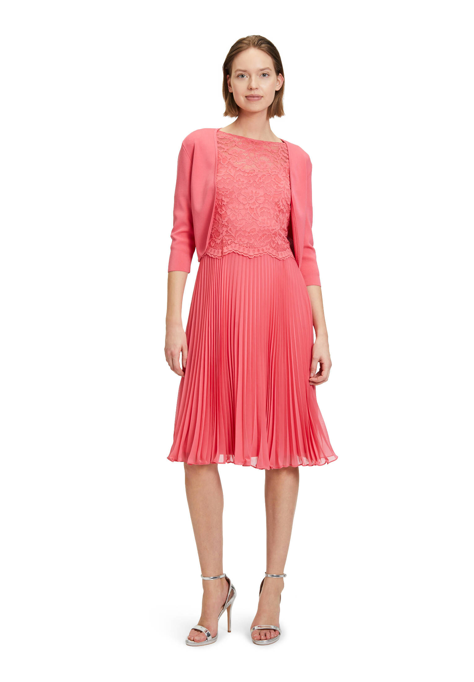 Vera Mont| Damen Strickbolero mit Strickdetails