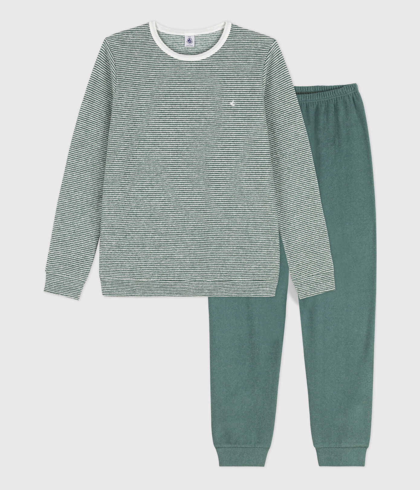 Pyjama milleraies fille/garçon en coton