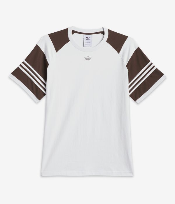 adidas Tyshawn T-Shirt (cry white dark brown)