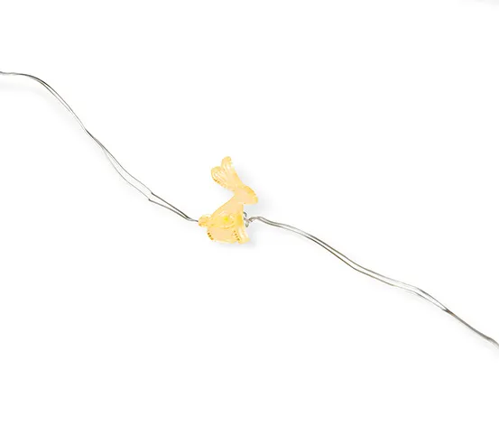 LED-Micro-Lichterkette mit Häschen