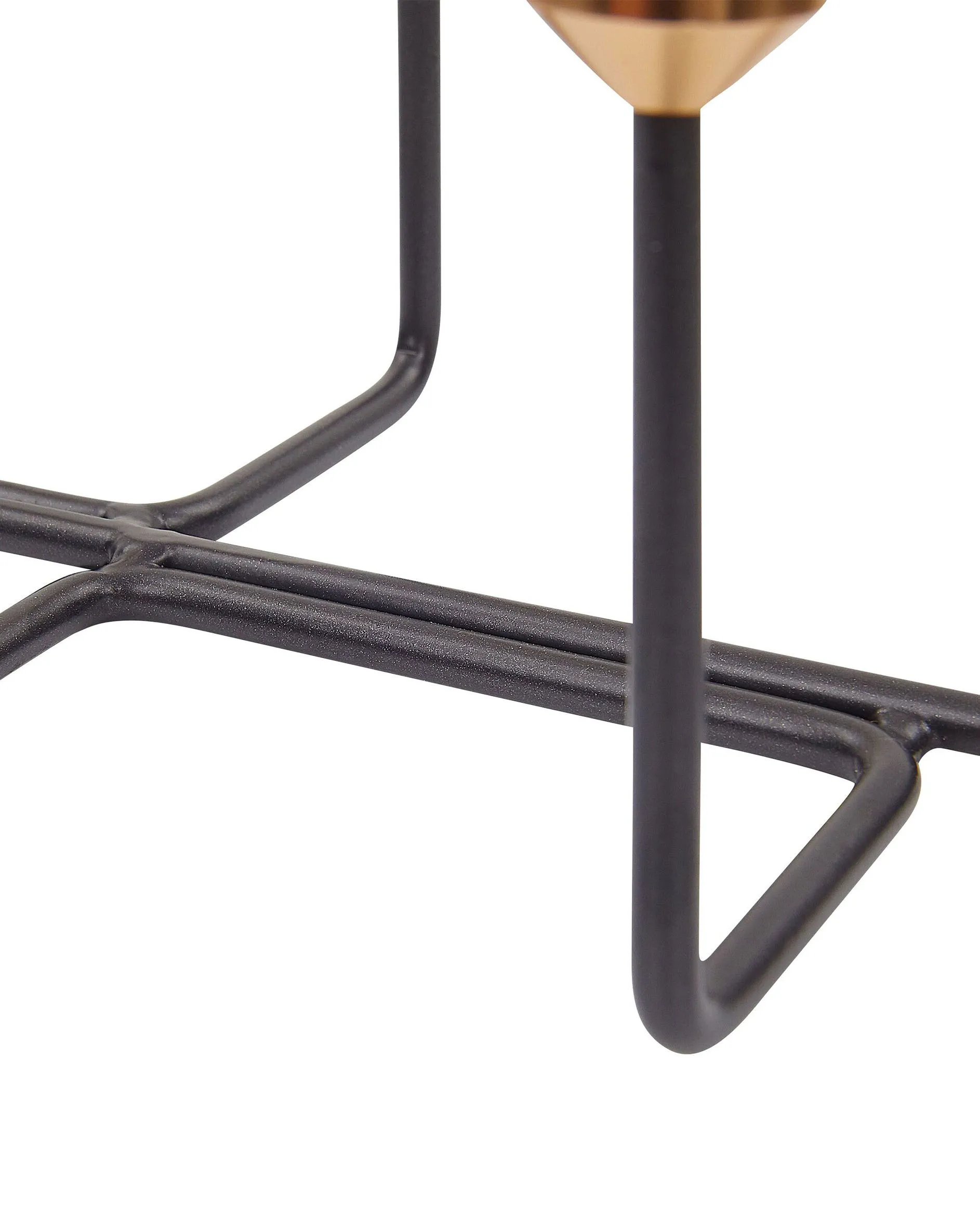 Kaarshouder BANGKA Metaal 12 cm Zwart