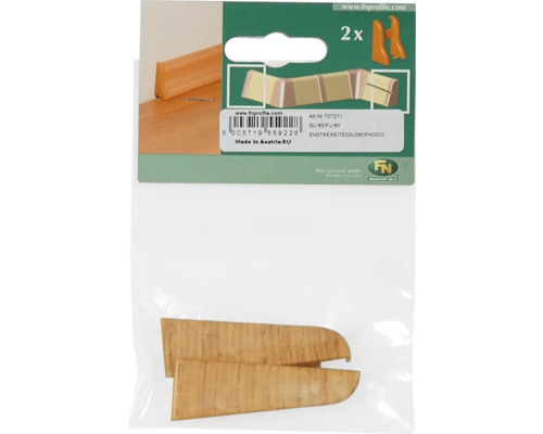 Eindstukken eiken SU60/FU60 (rechts & links)