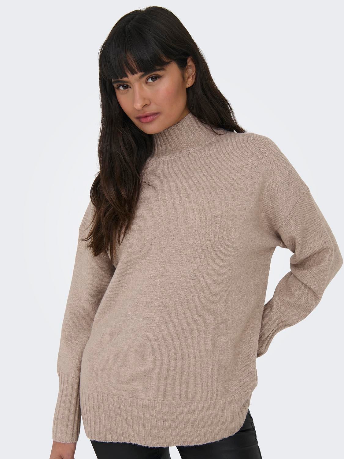 ONLGABRIEL Strickpullover Mocha Meringue