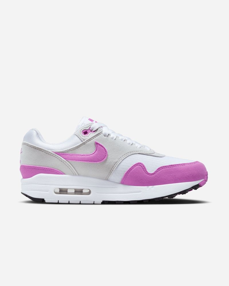Chaussures Nike Air Max 1 '87 Gris & Rose pour femme