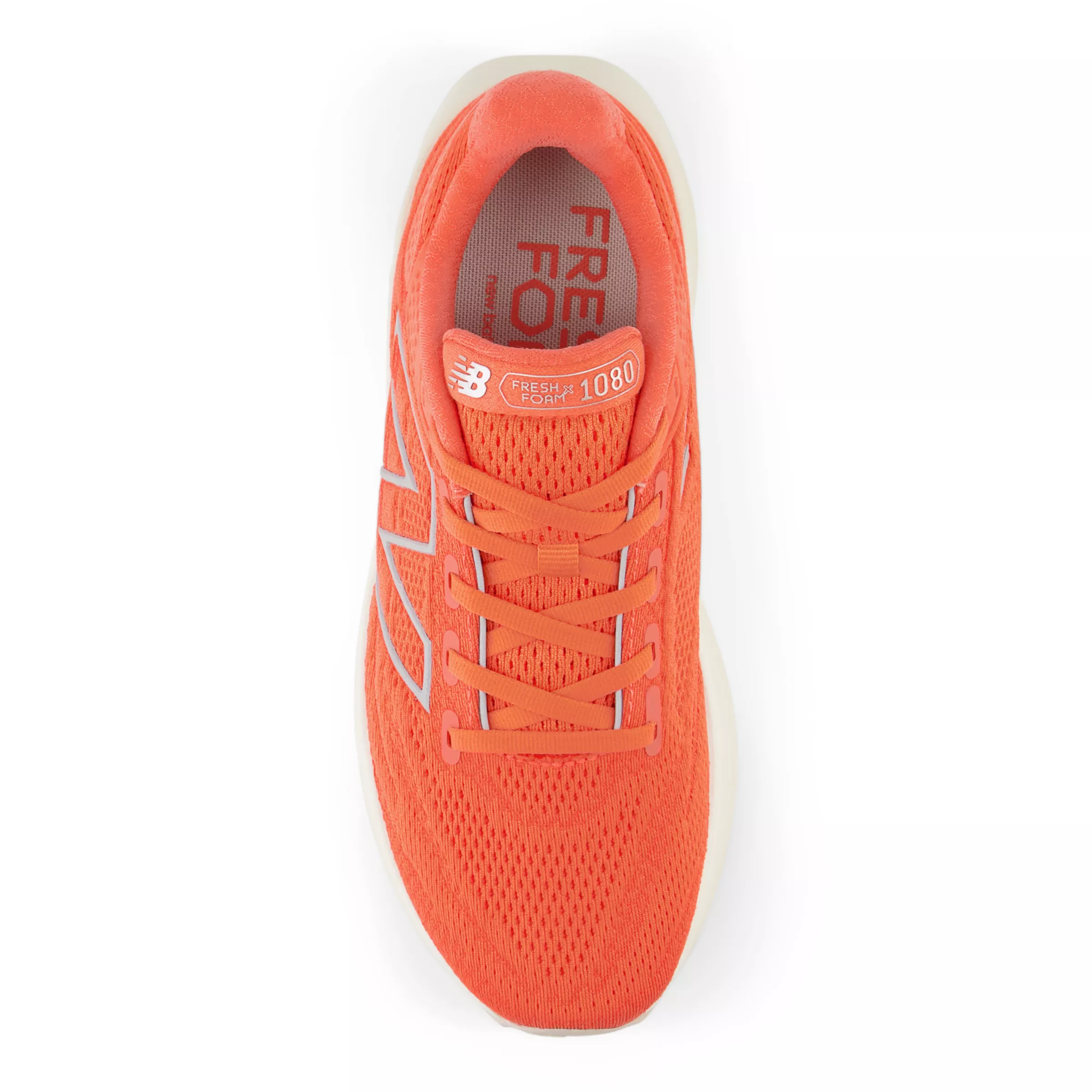Fresh Foam X 1080 v13 Gulf red con linen e silver metallic