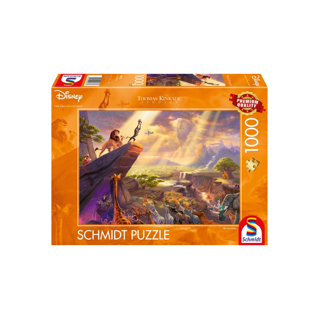 Puzzle -   Le Roi Lion - 1000 Pièces