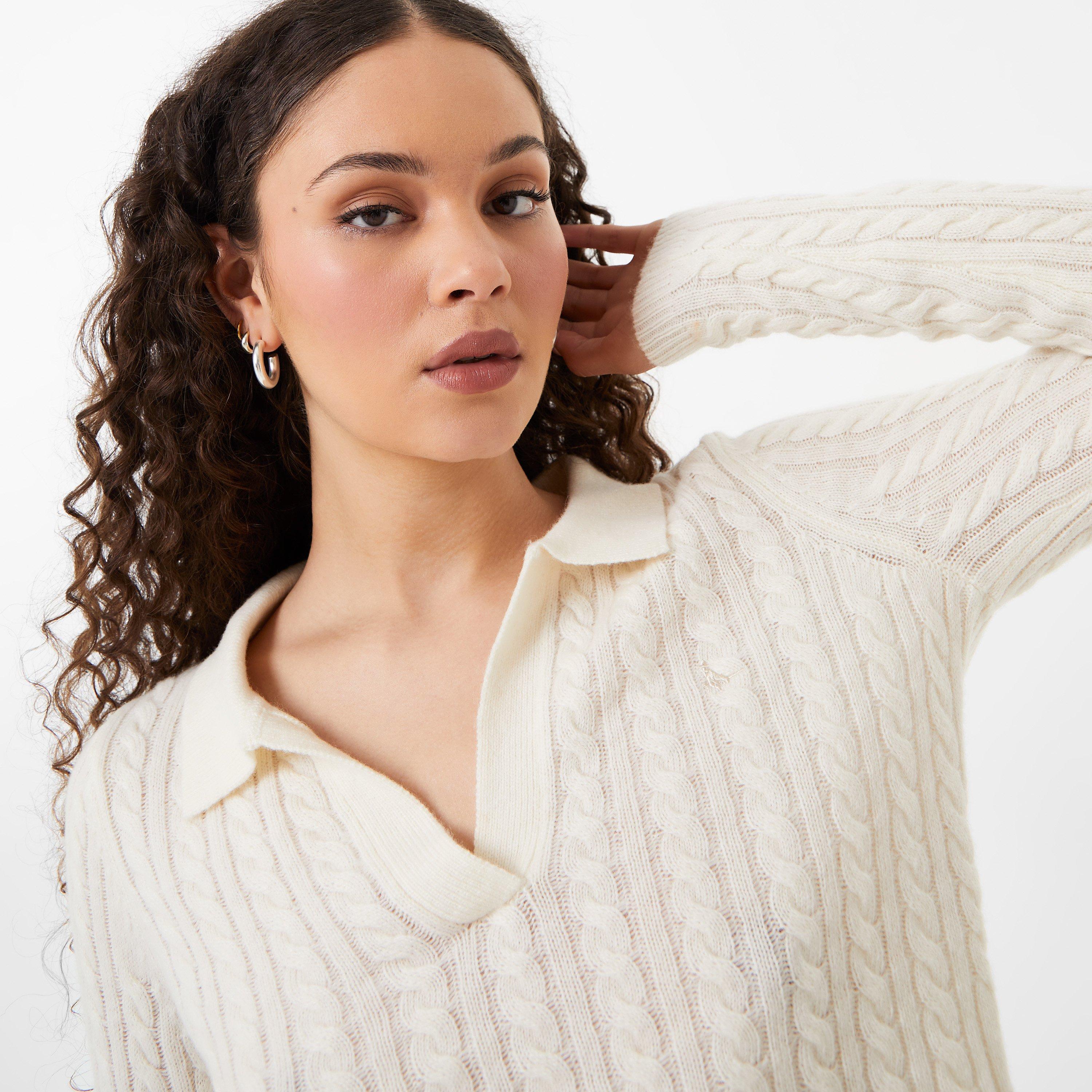 Jack Wills JW Tinsbury Polo Knit Sweater