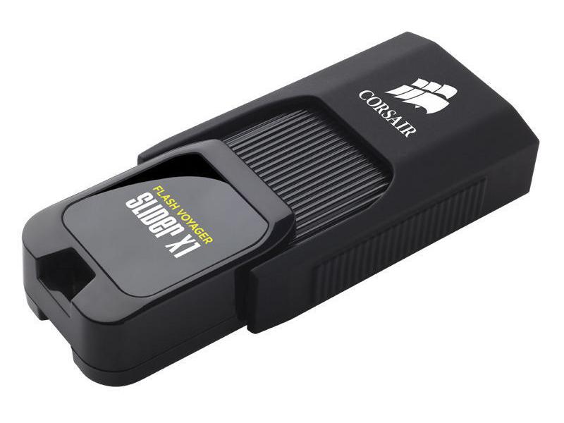 Corsair USB-Stick Flash Voyager Slider X1 USB 3.0 128 GB USB-Stick mit 128 GB Speicherkapazität und 130 MB/s Lesegeschwindigkeit