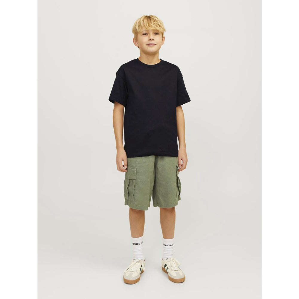 Køb Jack & Jones Junior Black Eurban Edge T-Shirt Noos