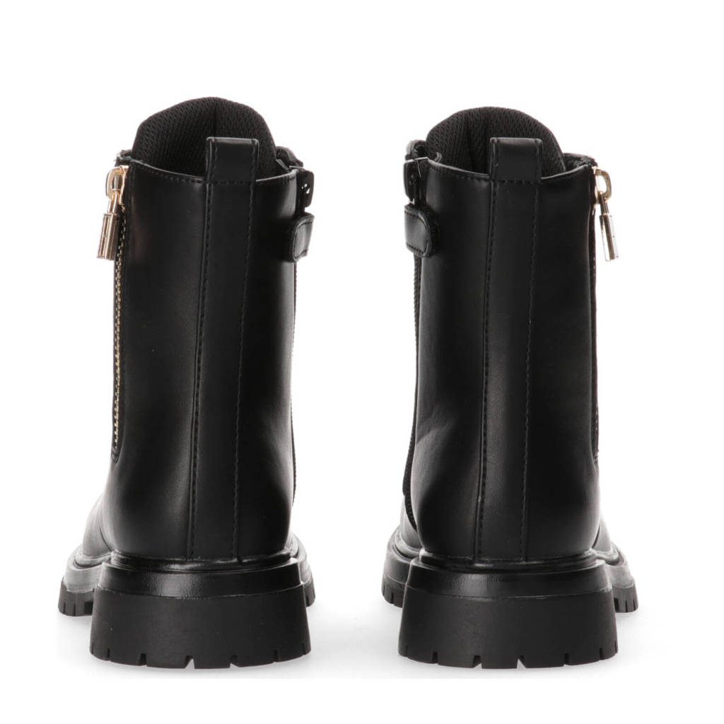 Tommy Hilfiger veterboots zwart