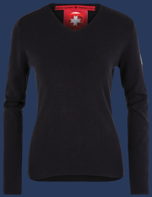 Damen Pullover 014 KoNitH, Midnightblue