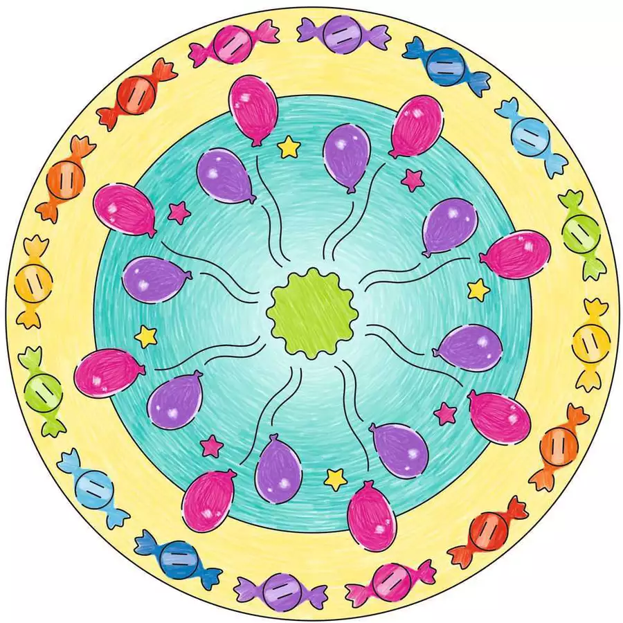 Ravensburger Mandala Designer Unicorn bunt