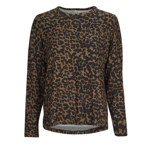 Only - ONLANA L/S AOP TOP CC JRS - Marron