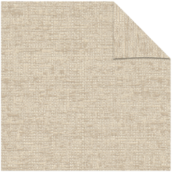 Kleurstaal KARWEI lichtdoorlatend rolgordijn beige goud luxury (28182)