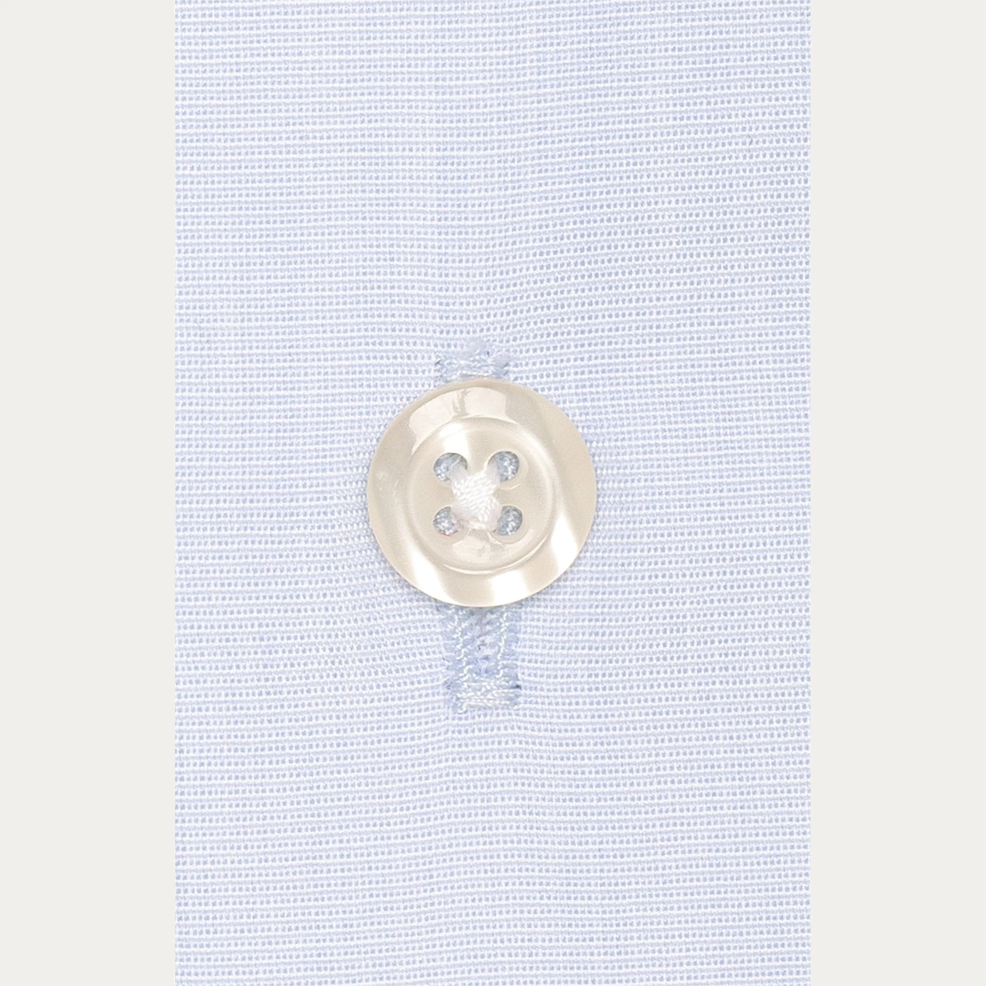 Sky blue double-twisted thread-on-fil shirt