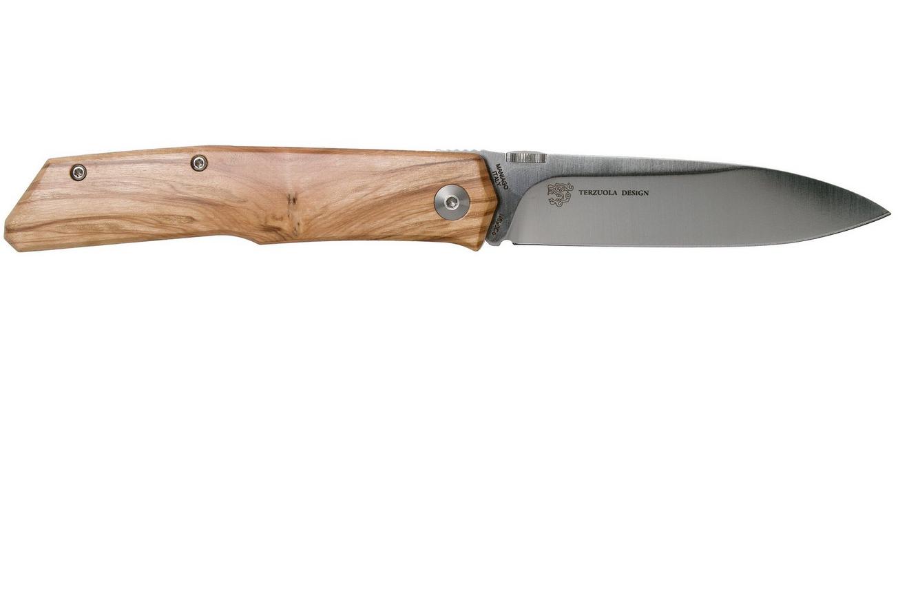 Fox Terzuola Folder FO FX-525OL Olive zakmes, Bob Terzuola design