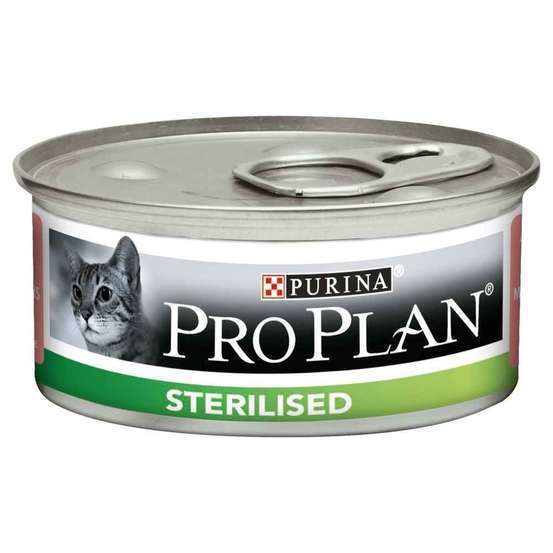 Boites Pro Plan pour chat stérilisé : 24x85gr