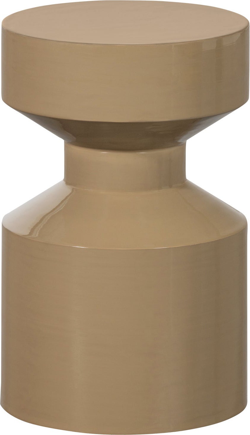 WOOOD bijzettafel Ferry beige D 30 H 47 cm