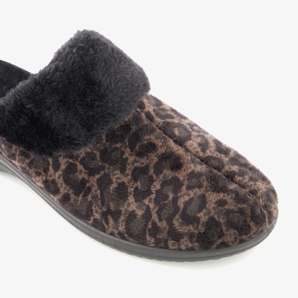 Thu!s dames pantoffels met luipaardprint
