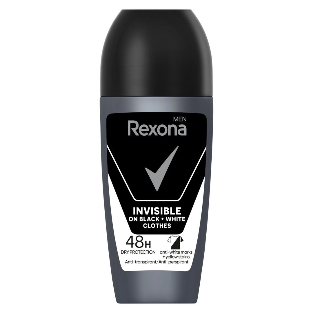 Desodorizante Roll-on Invisible Black&White 48H - 50ml