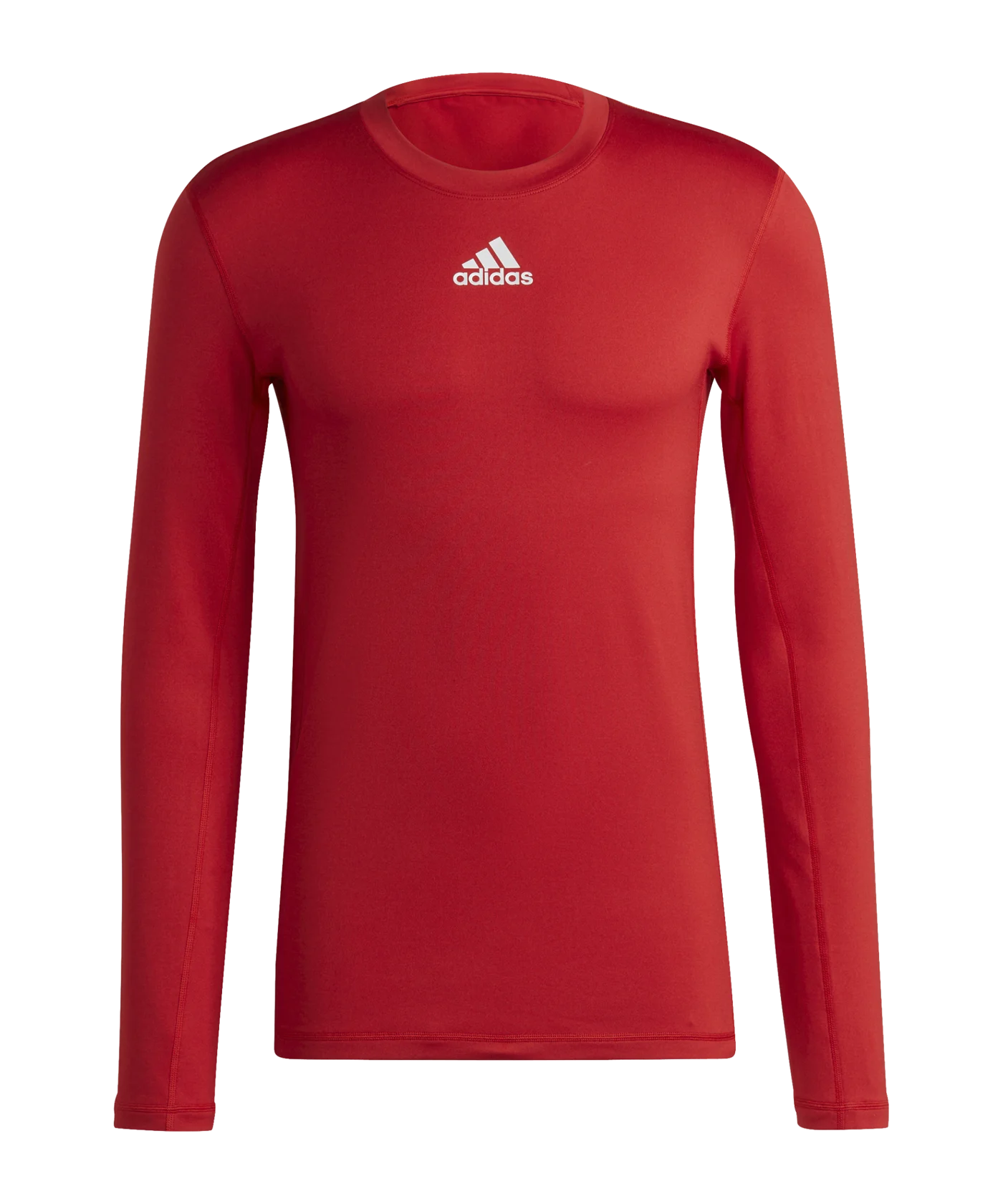 adidas TechFit Warm Longsleeve Rot