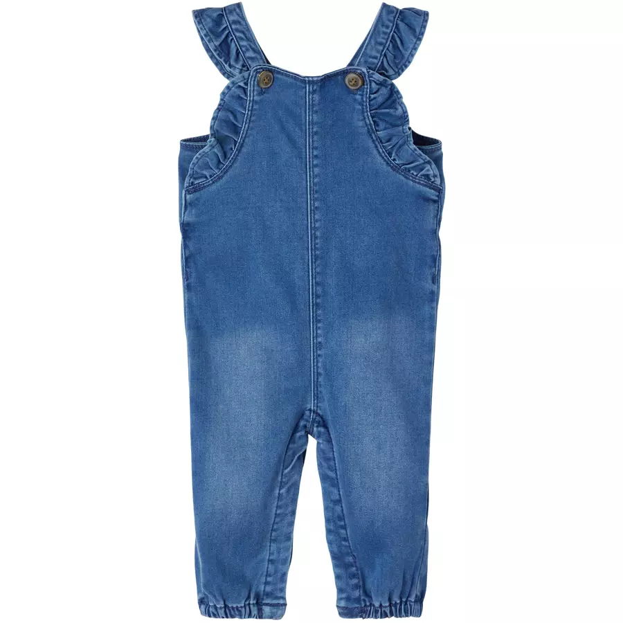 name it Latzhose Nbfatoras Medium Blue Denim