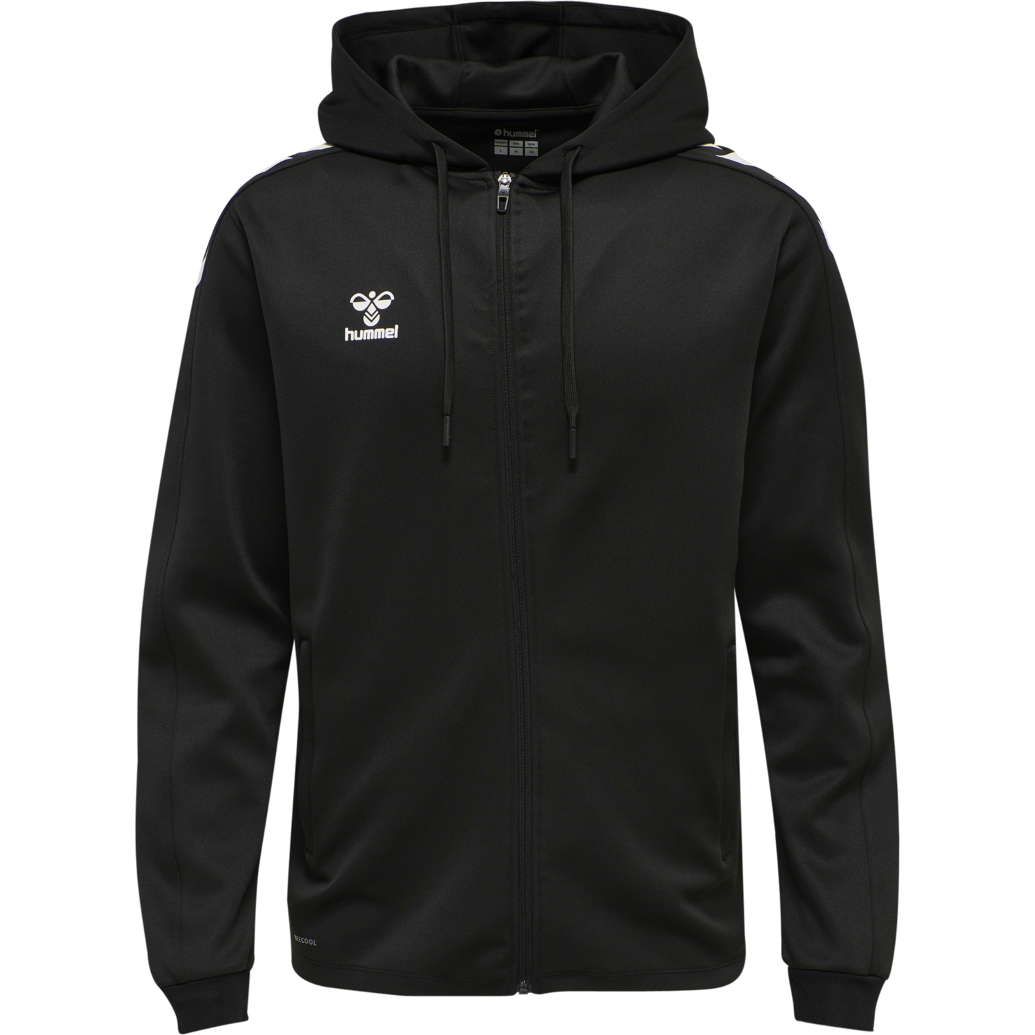 hmlCORE XK POLY ZIP HOOD SWEAT