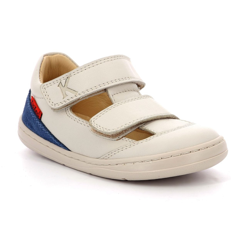 Kickers Kickers Barefoot Kickbloom Sandales Blanc Bleu