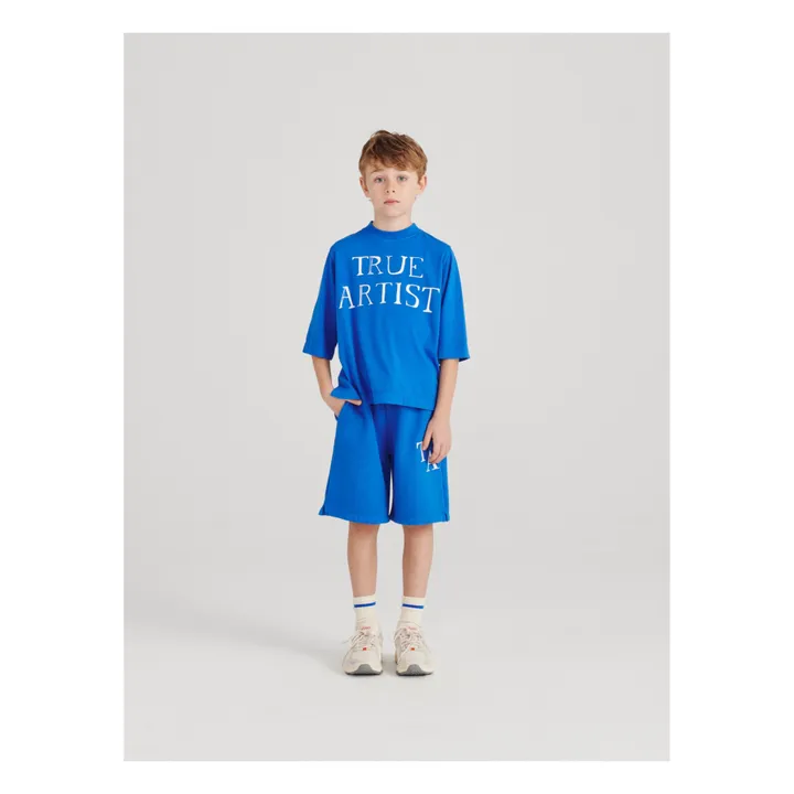 True Artist Short n°01 Molleton | Bleu roi