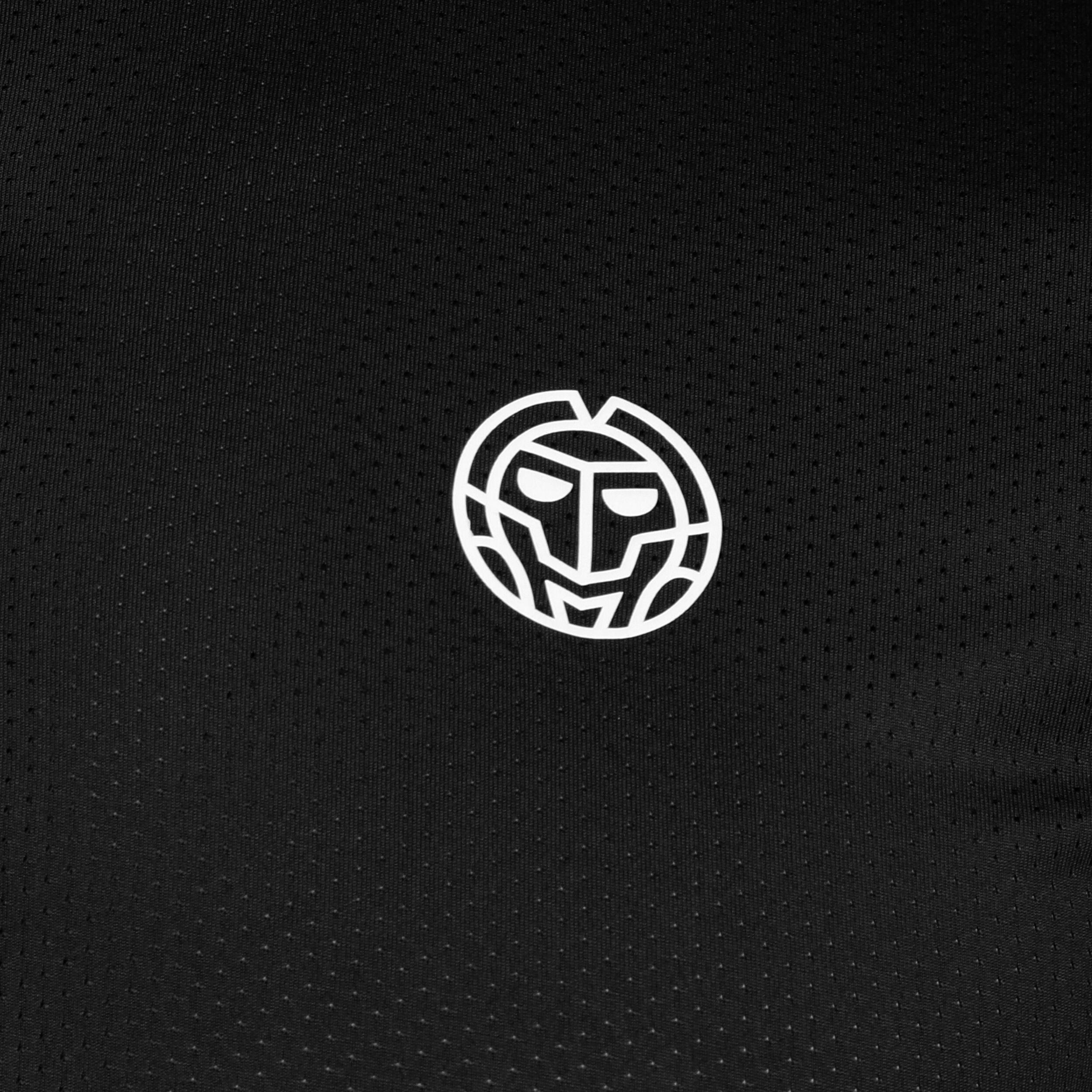 BIDI BADU Crew Polo Hommes - Noir