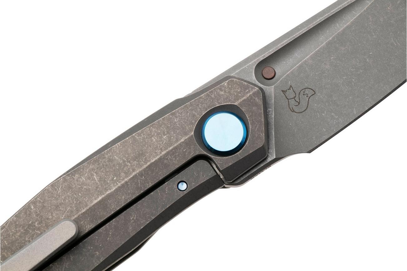 Reate VK-ANUB-TI-DW, Darkwashed Elmax, Darkwashed Titanium zakmes, Vulpex Knives design
