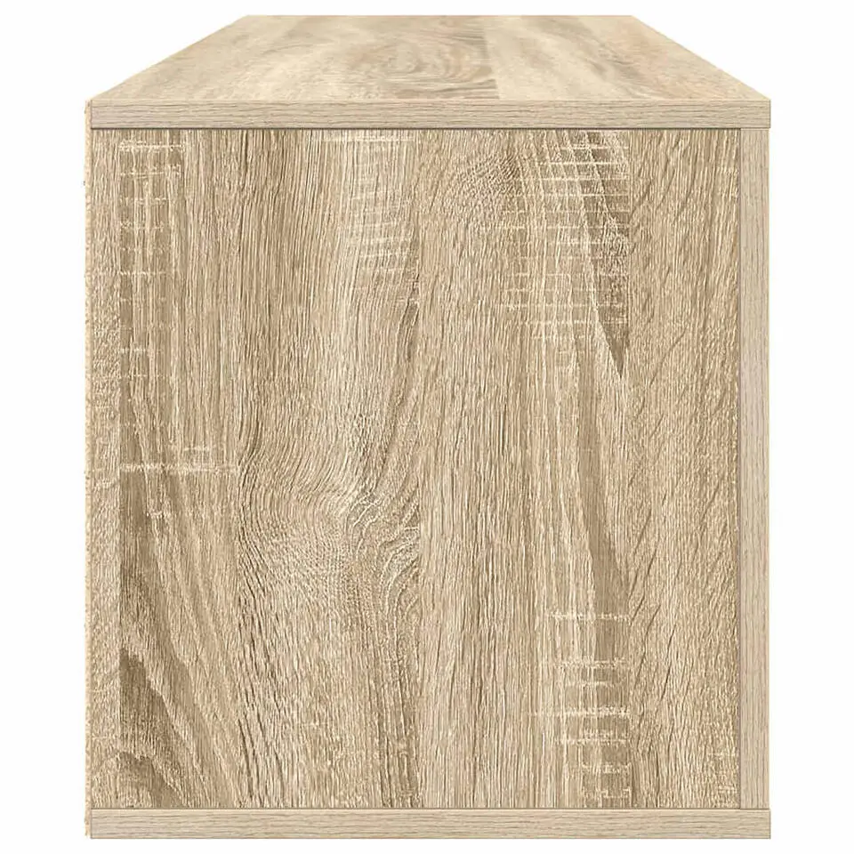 vidaXL - Wandschoenenkast - Bruin - Bewerkt hout
