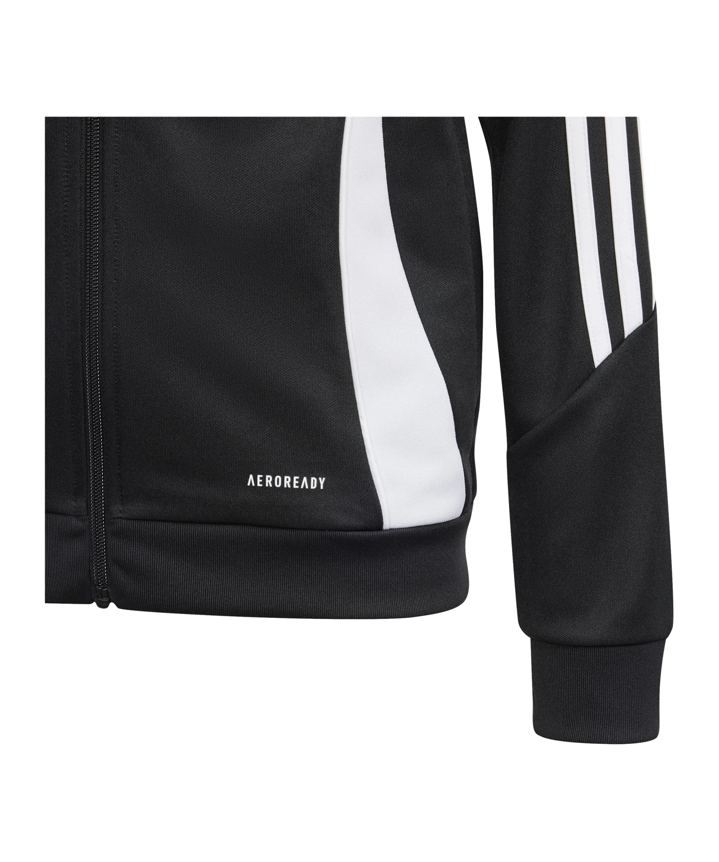 adidas Tiro 24 Trainingsjacke Kids Schwarz Weiss