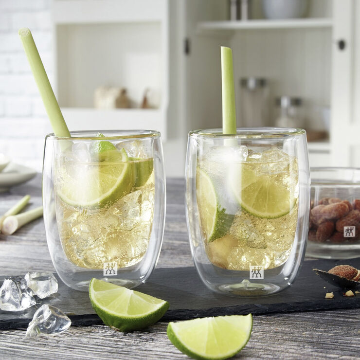 Zwilling Sorrento Kaffeglas sæt, 2 stk Transparent