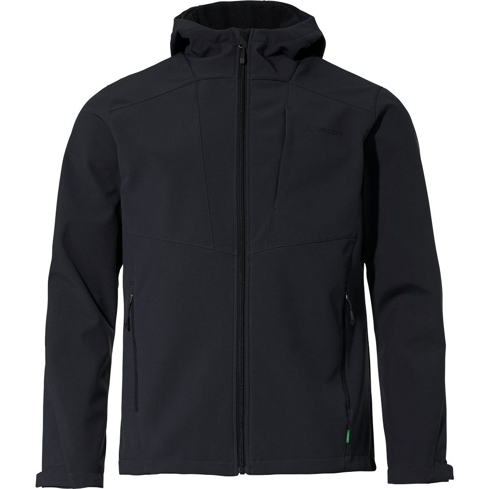 VAUDE Cyclone Hooded Softshelljacke Herren schwarz