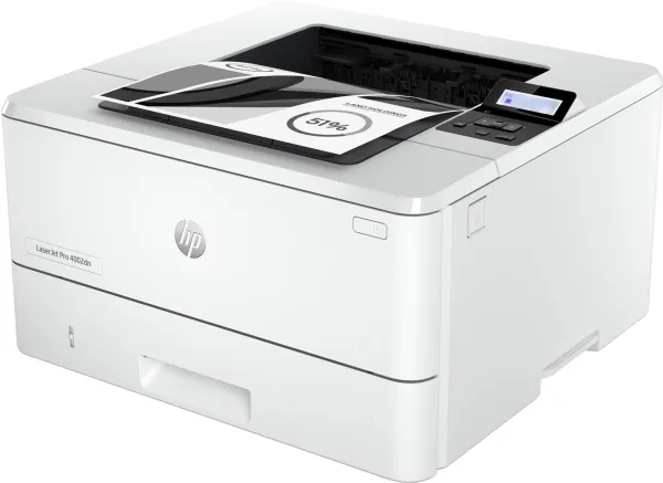 HP LaserJet Pro 4002dn - Printer - S/H - Duplex - laser - A4/Legal - 4800 x 600 dpi - op til 40 spm - kapacitet: 350 ark - USB 2.0, Gigabit LAN