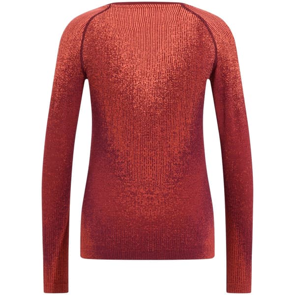 T-shirt thermique ODLO BLACKCOMB ECO BL TOP CREW NECK L/S W SPICED APPLE