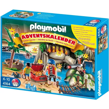 PLAYMOBIL® 4164 - Adventskalender Piraten-Schatzhöhle