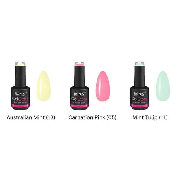 UNIQ  Limited Nails Studio Starter Set - startsett for gellakk med 48W negletørker
