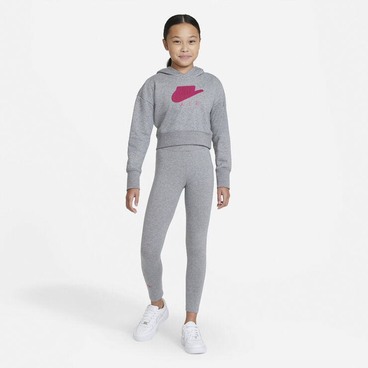 Nike Air Crop Haettetroje Grå